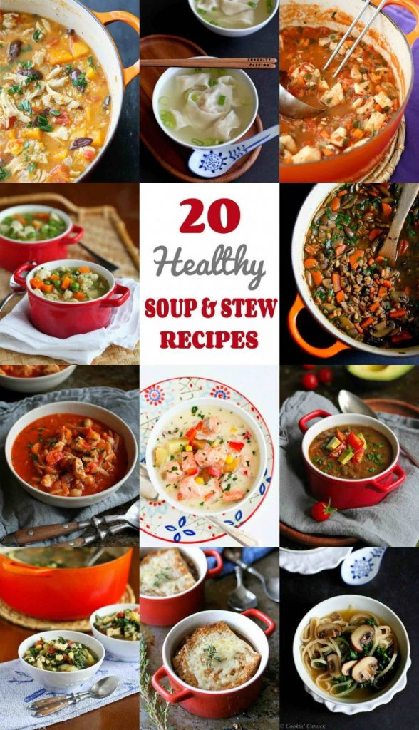 Healthy Soups And Stews
 20 Healthy Soup & Stew Recipes