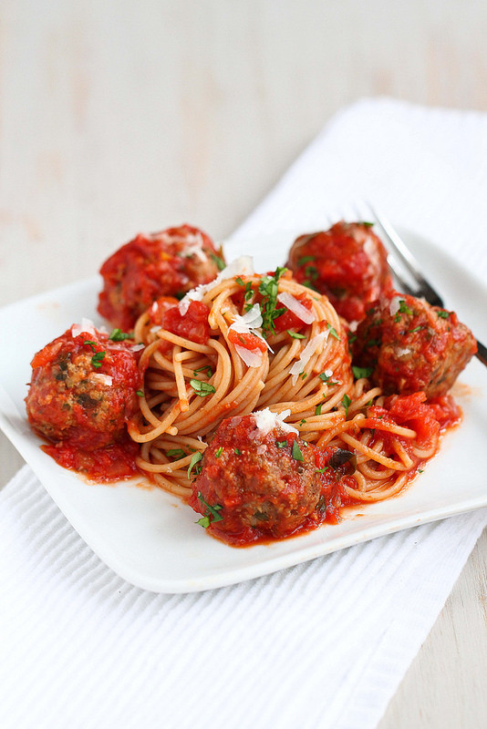 Healthy Spaghetti And Meatballs
 Healthy Slow Cooker Spaghetti & Meatballs Recipe