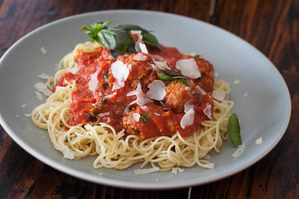 Healthy Spaghetti And Meatballs
 Healthy Spaghetti and Meatballs 2 Secret Ingre nts