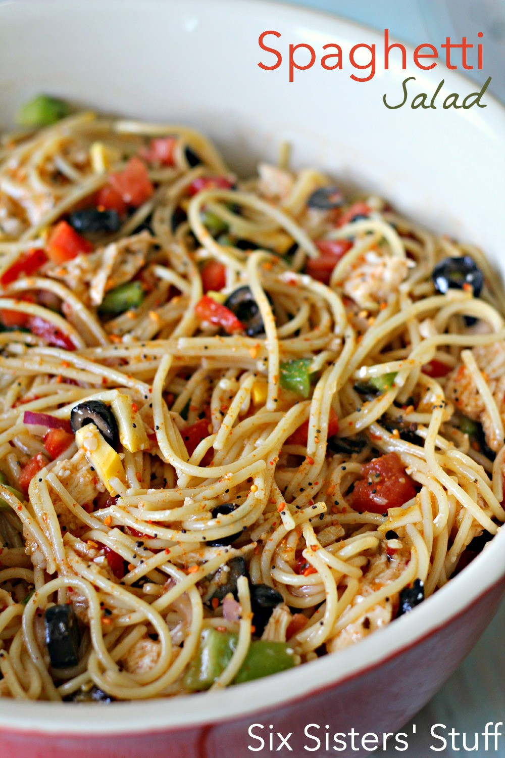 Healthy Spaghetti Noodles
 15 Healthy Summer Salads Sew Much Ado