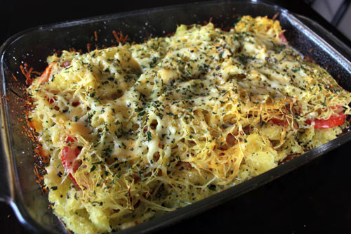 Healthy Spaghetti Squash Casserole
 healthy baked spaghetti squash casserole