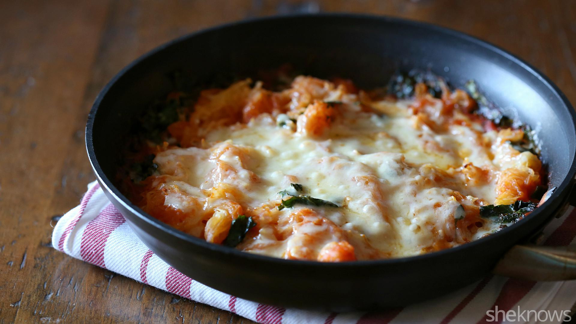 Healthy Spaghetti Squash Casserole
 Baked spaghetti squash casserole is a healthy twist on