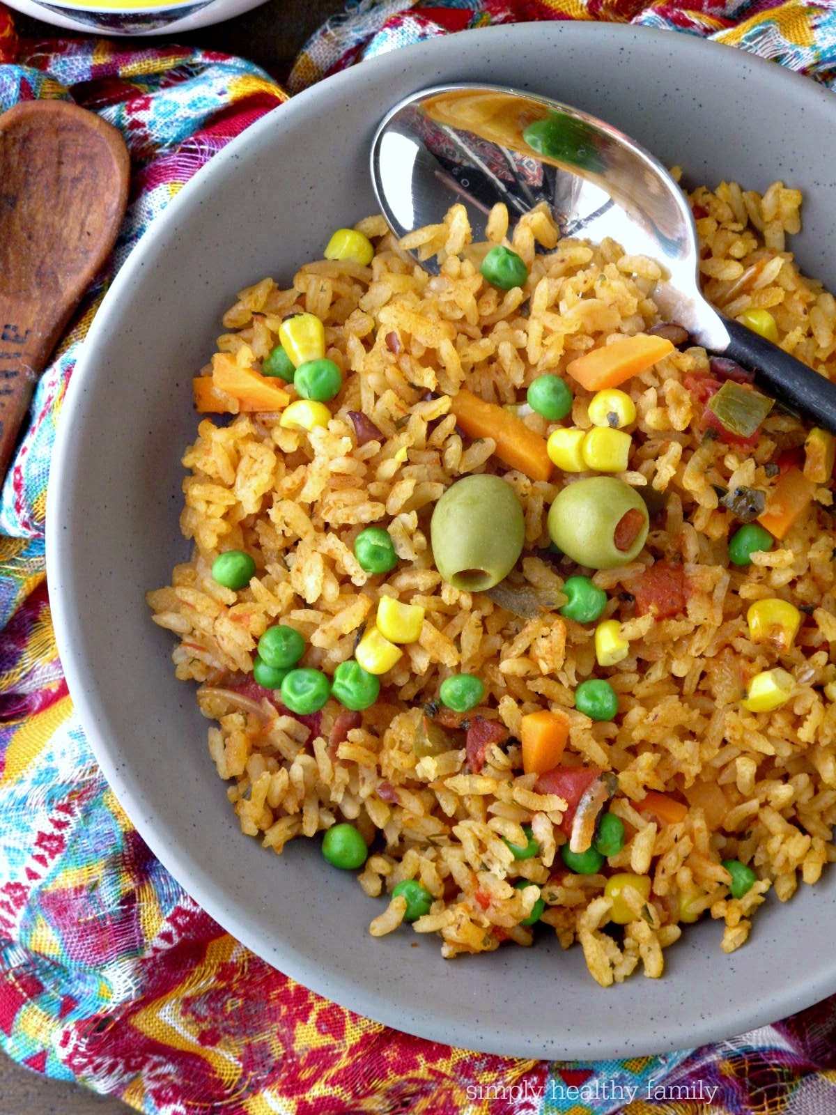 Healthy Spanish Rice
 Simply Healthy Family Authentic Spanish Rice Recipe