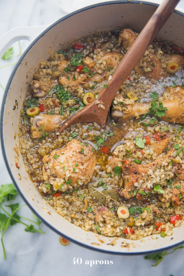 Healthy Spanish Rice
 Healthy Spanish Chicken and Rice Stew Whole30 Low Carb