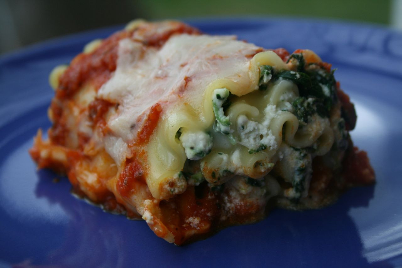 Healthy Spinach Lasagna
 Recipe Shoebox Spinach Lasagna Rolls Healthy Version