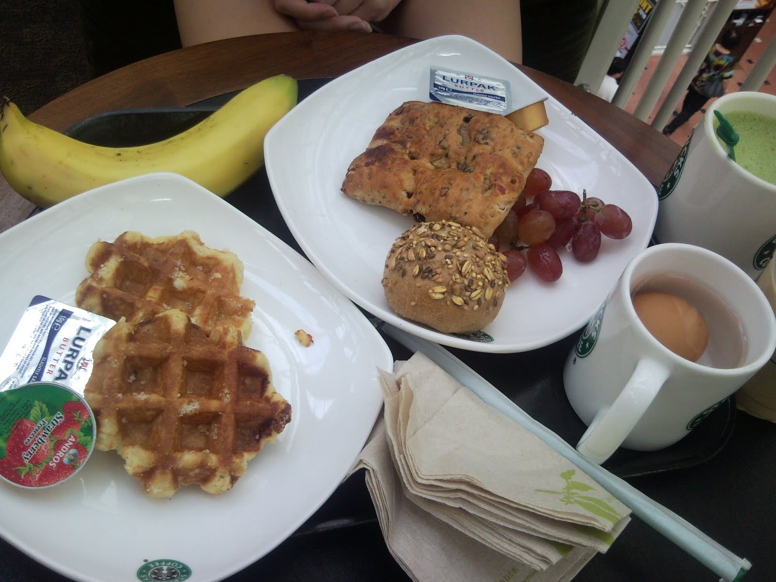 Healthy Starbucks Breakfast
 All about place food coffee and love " Starbucks