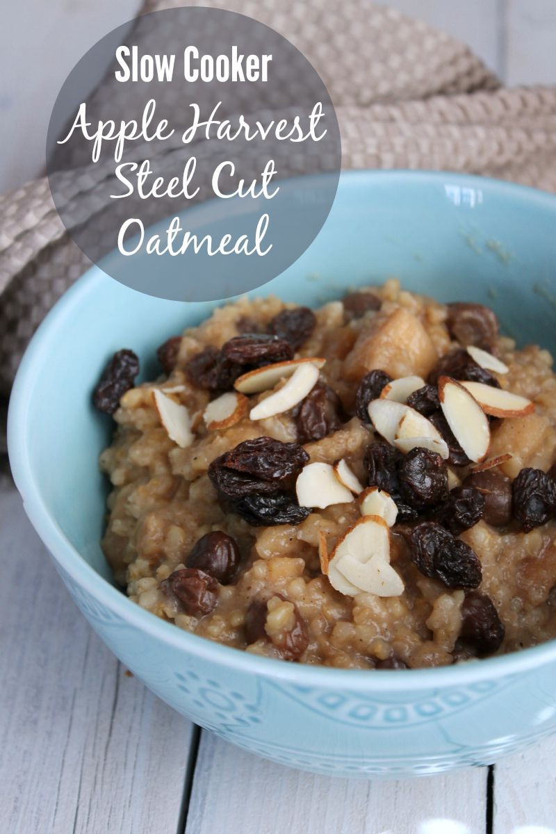 Healthy Steel Cut Oats Recipe
 Slow Cooker Apple Harvest Steel Cut Oatmeal