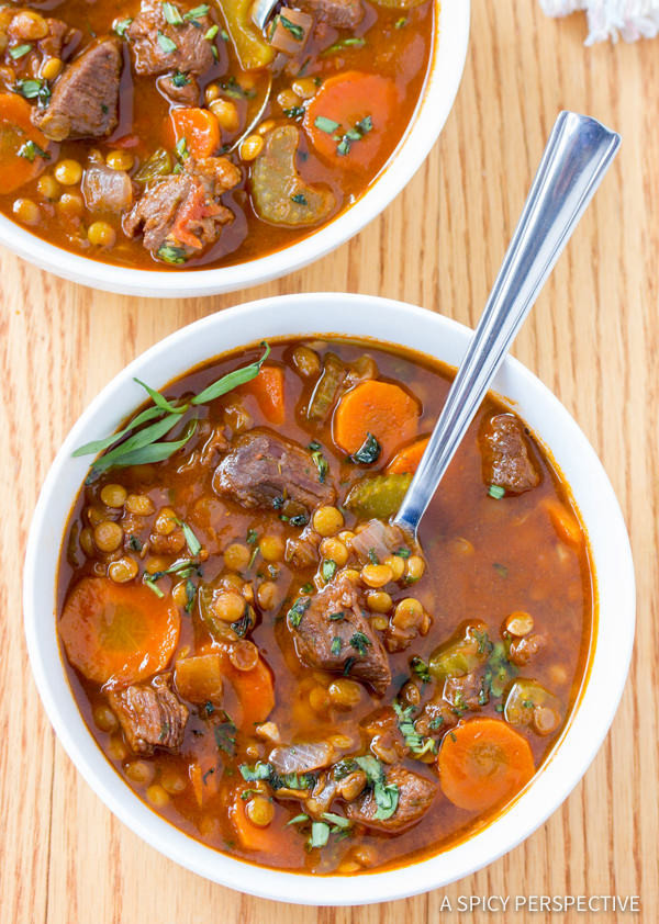 Healthy Stew Meat Recipes
 Beef and Lentil Stew A Spicy Perspective