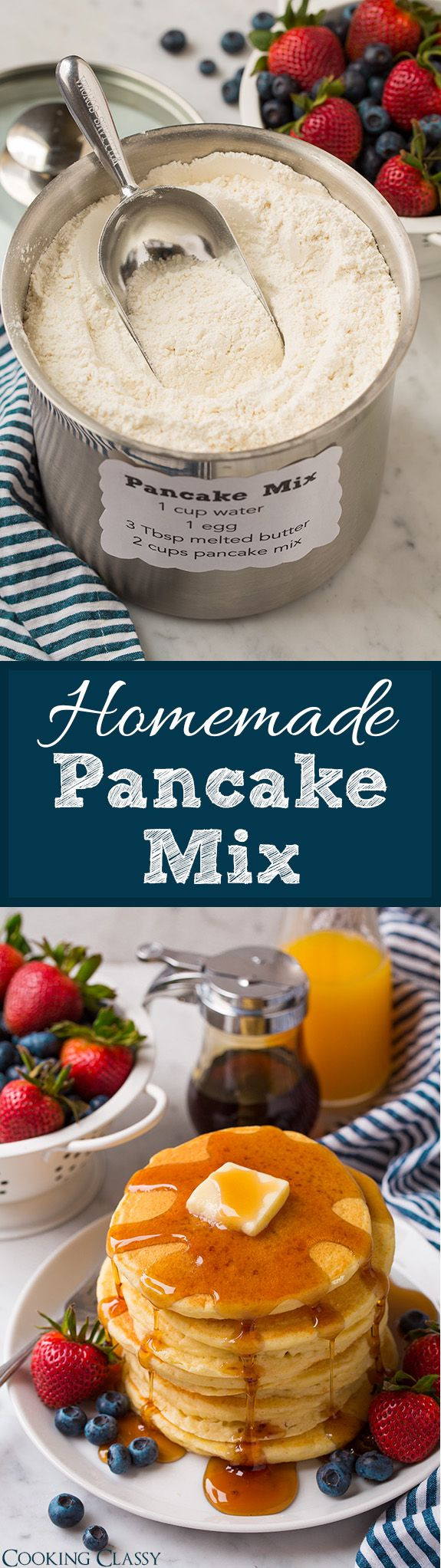 Healthy Store Bought Breakfast
 Homemade Pancake Mix you ll never want to the store