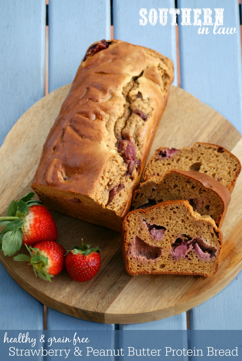 Healthy Strawberry Bread
 Southern In Law Recipe Healthy Strawberry Peanut Butter