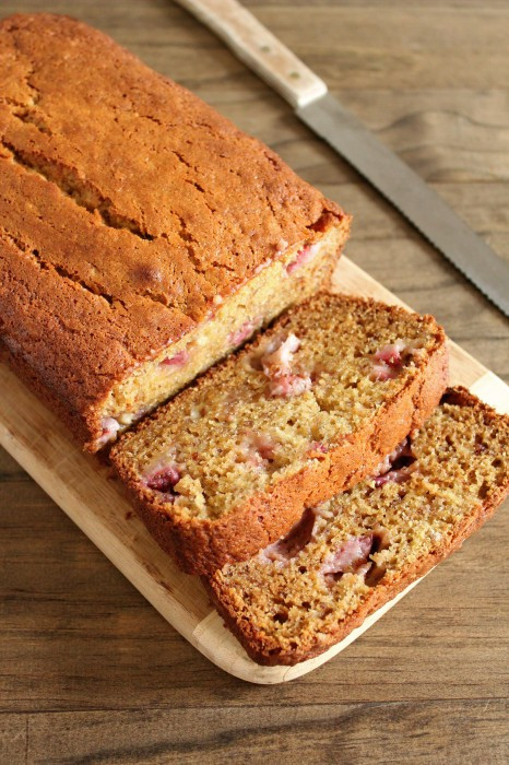 Healthy Strawberry Bread
 Strawberry Banana Bread