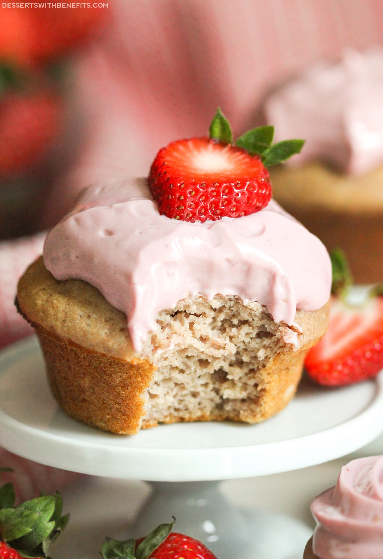 Healthy Strawberry Cupcakes
 Healthy Strawberry Cupcakes Recipe