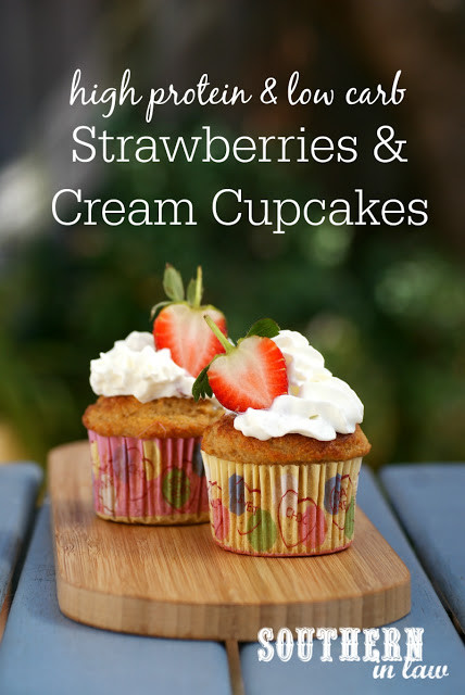 Healthy Strawberry Cupcakes
 Southern In Law Recipe Healthy Strawberries and Cream