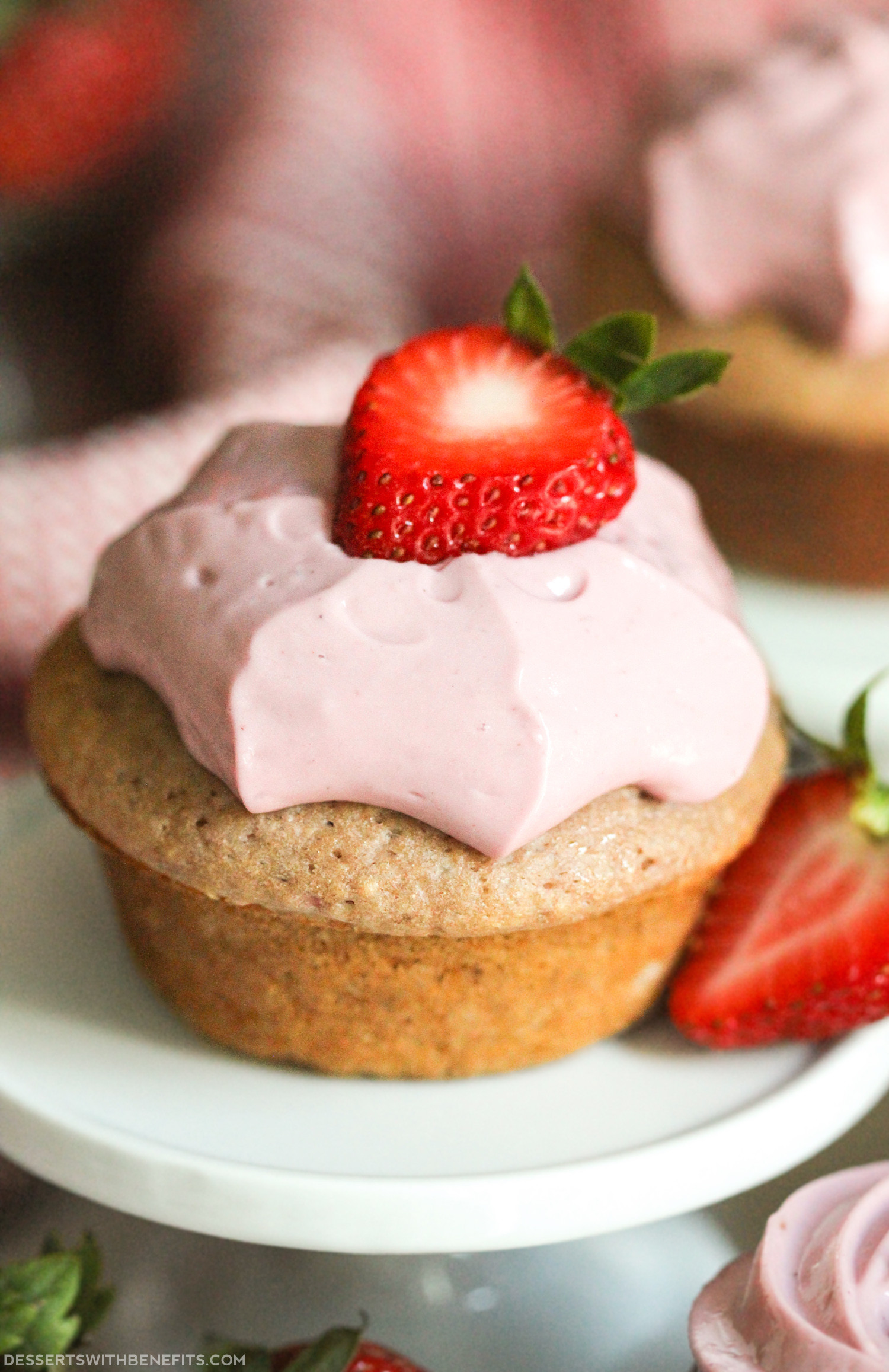 Healthy Strawberry Dessert
 Healthy Strawberry Cupcakes Recipe