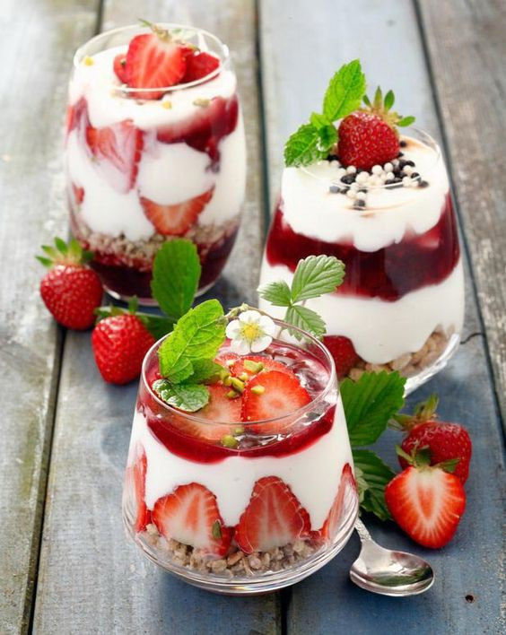 Healthy Strawberry Dessert
 Healthy Desserts With Muesli MixMyOwn