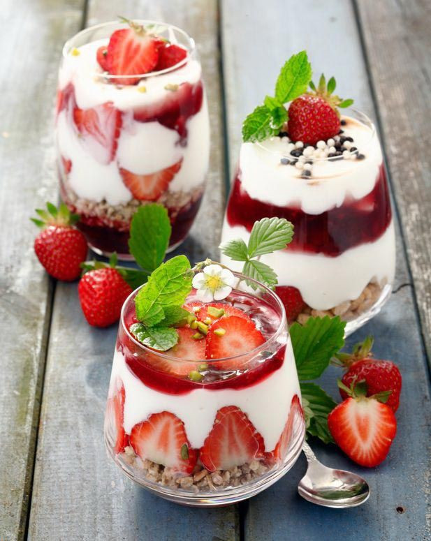 Healthy Strawberry Desserts
 Healthy Desserts With Muesli MixMyOwn