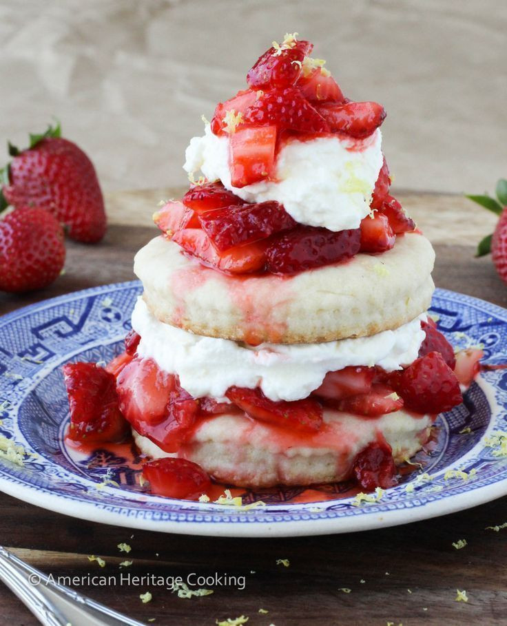 Healthy Strawberry Shortcake Recipe
 Healthy Recipes American Heritage Cooking