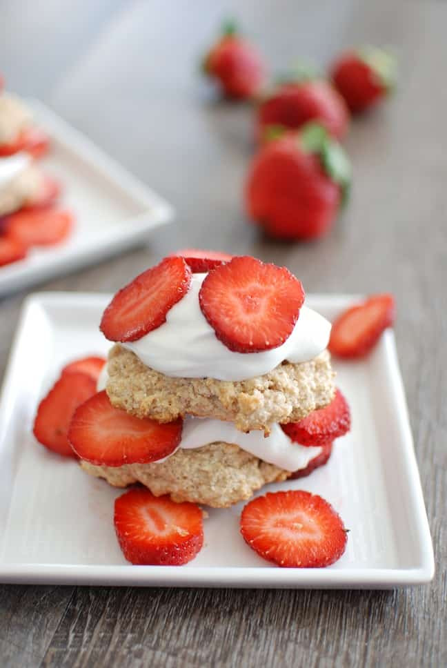 Healthy Strawberry Shortcake Recipe
 Healthy Strawberry Shortcake Snacking in Sneakers