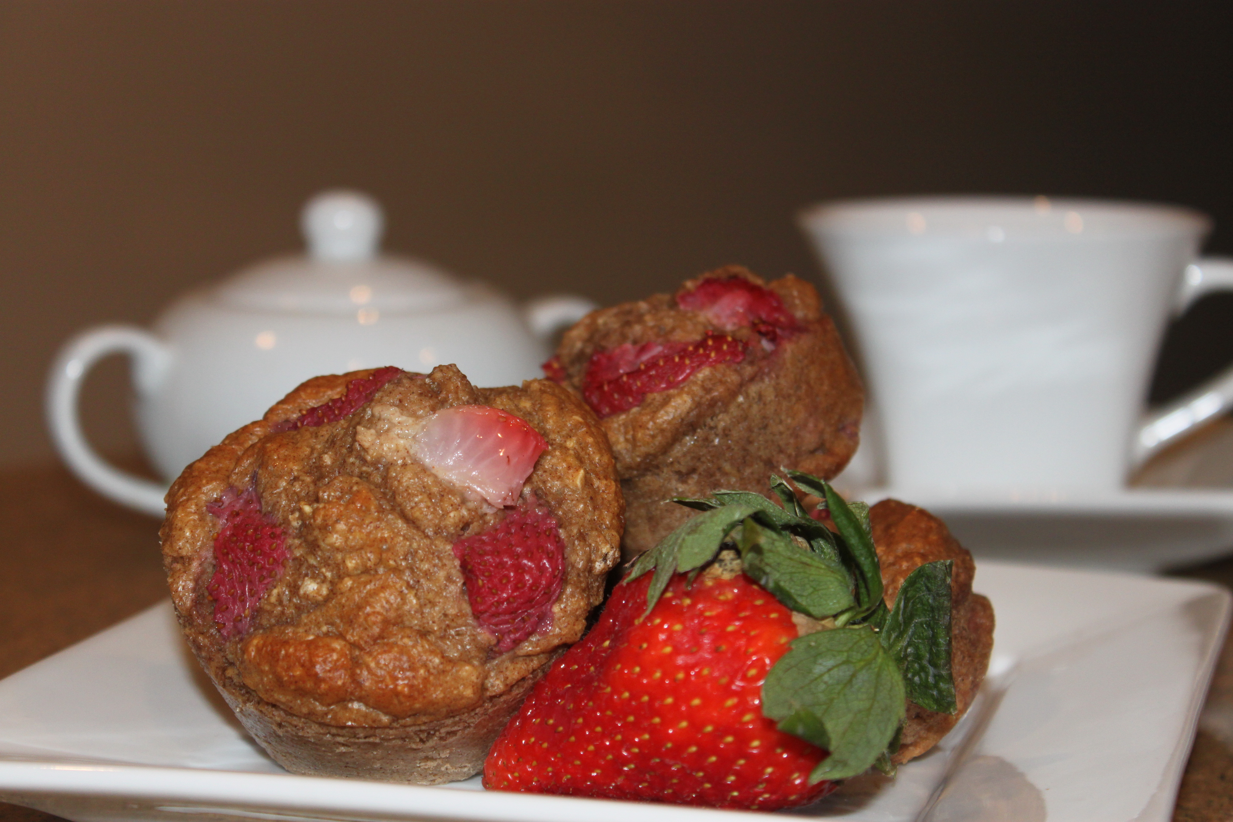 Healthy Strawberry Snacks
 Healthy Recipes Strawberry Protein Muffins Michelle