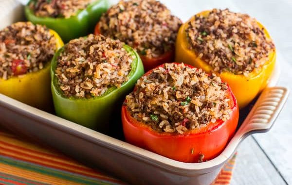 Healthy Stuffed Bell Peppers With Ground Beef
 Healthy stuffed bell peppers with ground beef about health