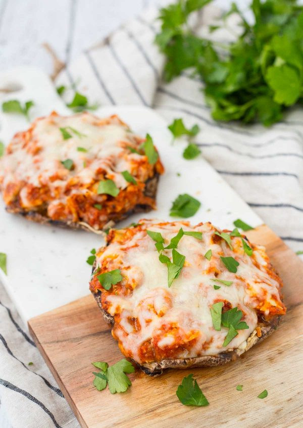 Healthy Stuffed Mushroom Recipe Easy
 Chicken Parmesan Stuffed Portobello Mushrooms Recipe