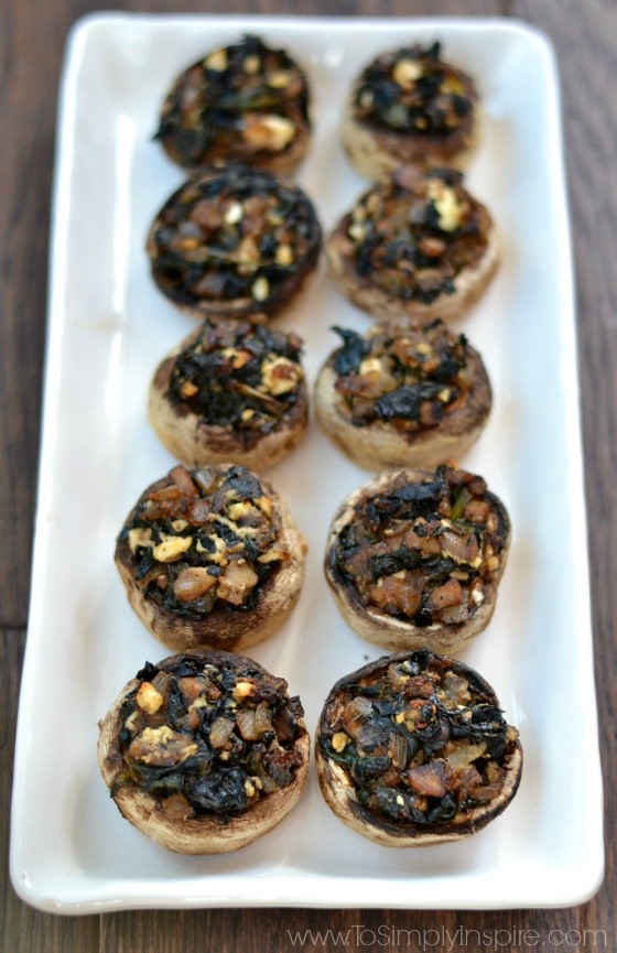 Healthy Stuffed Mushroom Recipe Easy
 Healthy Stuffed Mushrooms To Simply Inspire