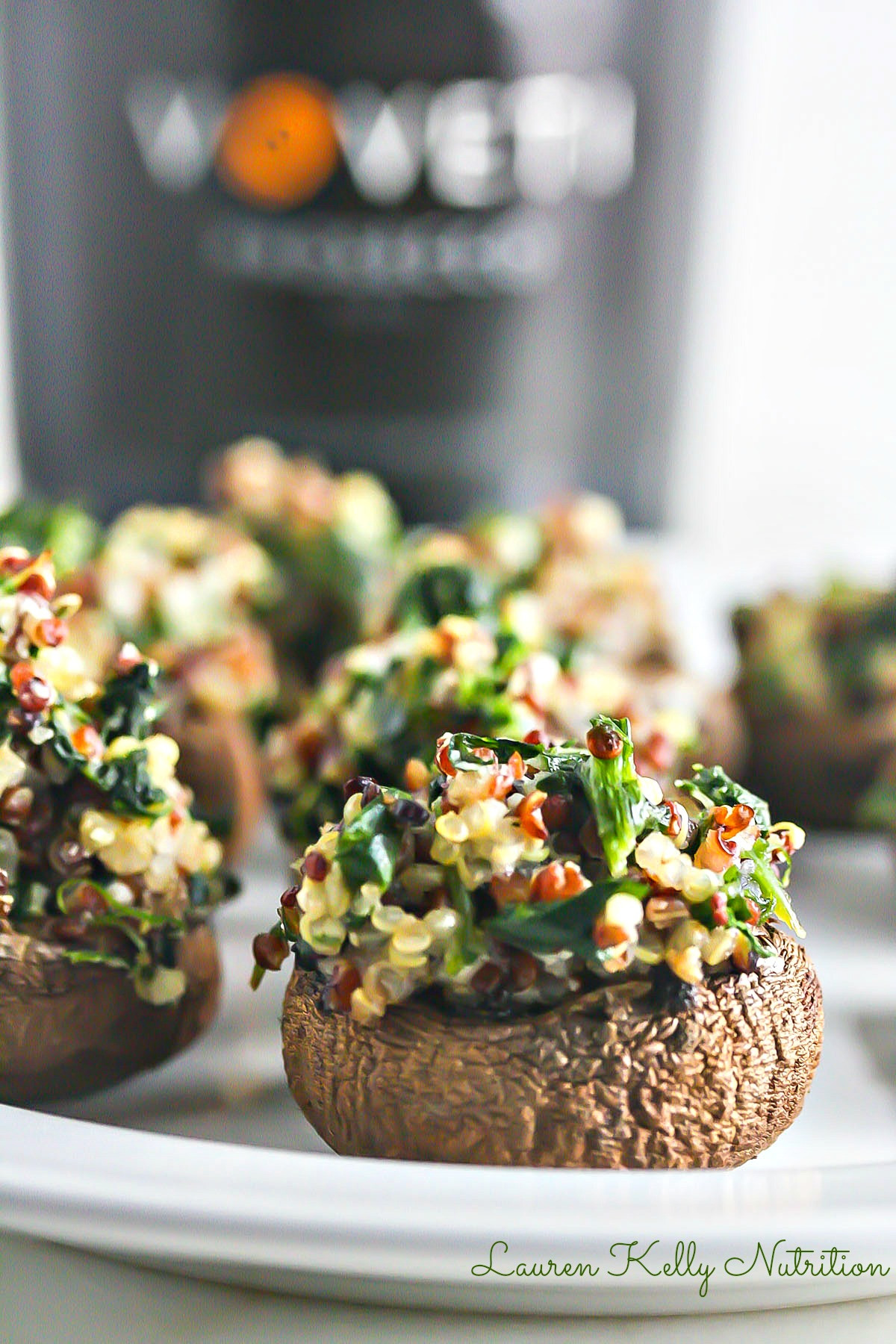 Healthy Stuffed Mushroom Recipe Easy
 Quinoa Spinach Stuffed Mushrooms Gluten Free Easy