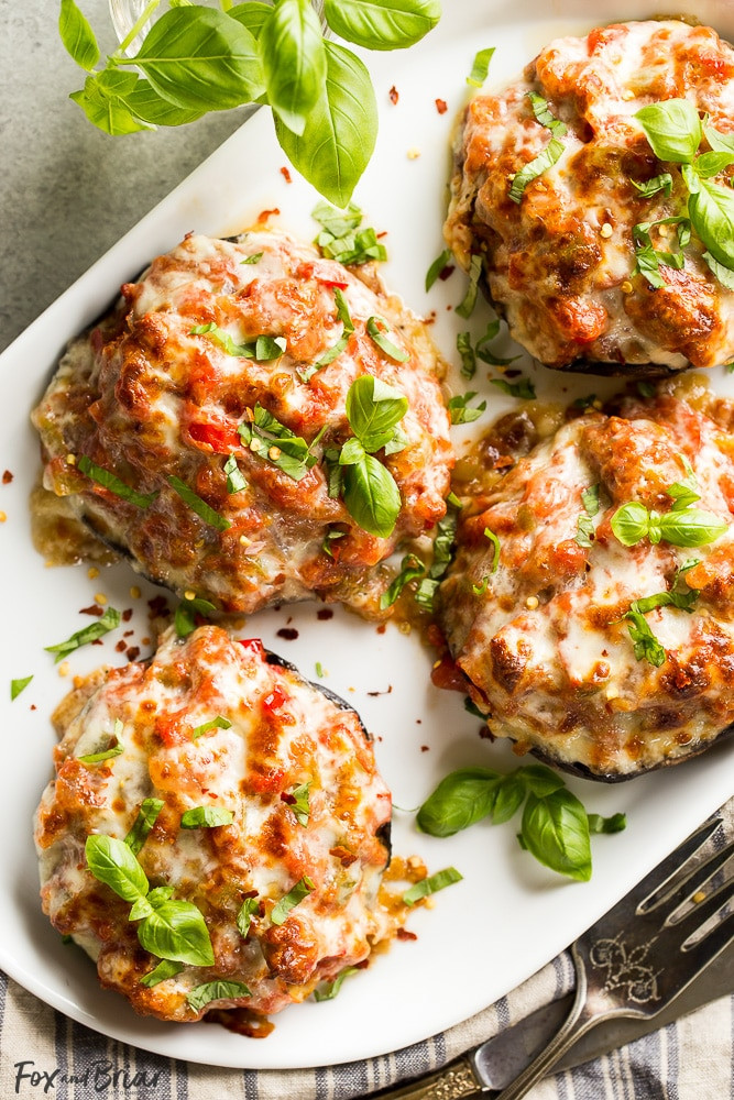 Healthy Stuffed Mushroom Recipe Easy
 Sausage Stuffed Portobello Mushrooms Delicious Low Carb