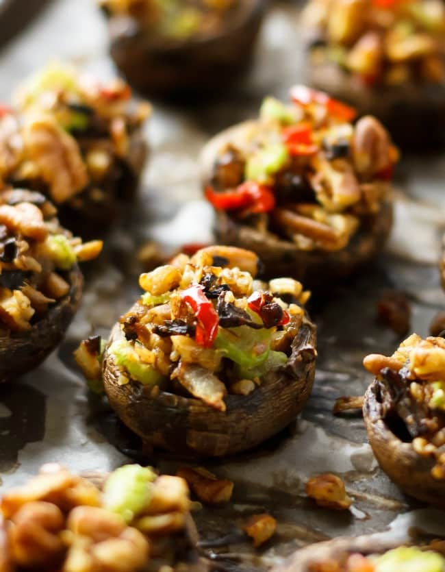 Healthy Stuffed Mushroom Recipe Easy 20 Ideas for Vegan Stuffed Portobello Mushrooms