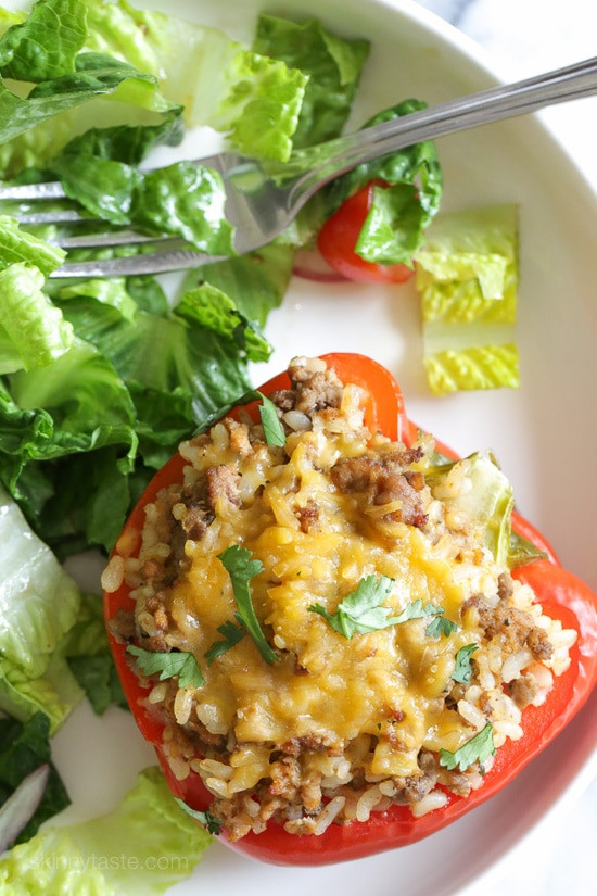 Healthy Stuffed Peppers With Ground Turkey
 healthy ground turkey stuffed peppers recipe
