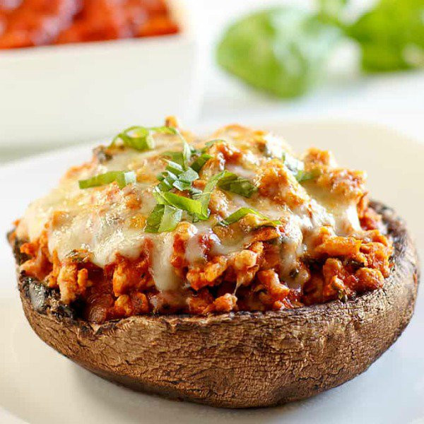 Healthy Stuffed Portobello Mushroom Recipes
 Simple Low Carb Ground Turkey Recipes