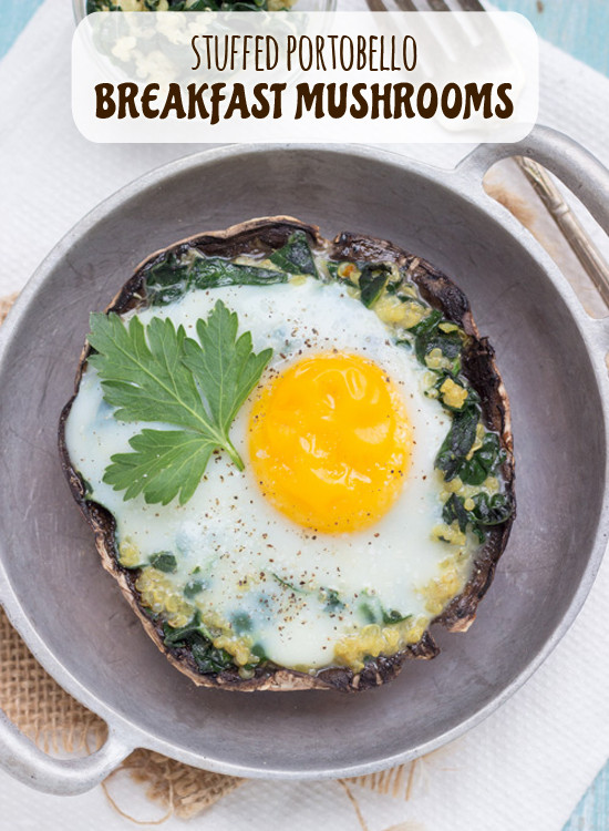 Healthy Stuffed Portobello Mushroom Recipes
 stuffed portobello breakfast mushrooms guest post