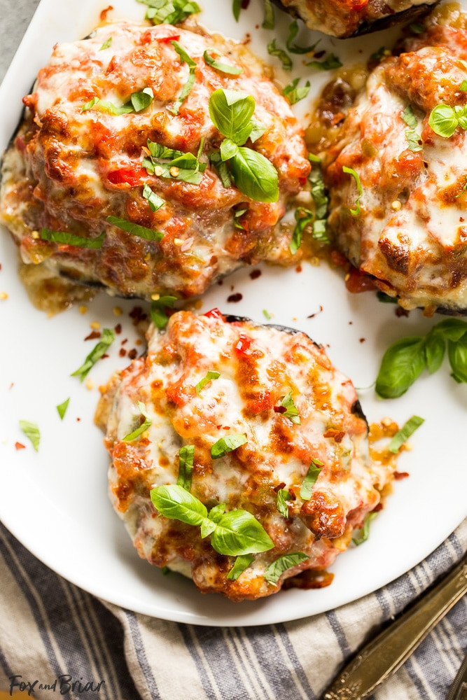 Healthy Stuffed Portobello Mushroom Recipes
 Sausage Stuffed Portobello Mushrooms Fox and Briar