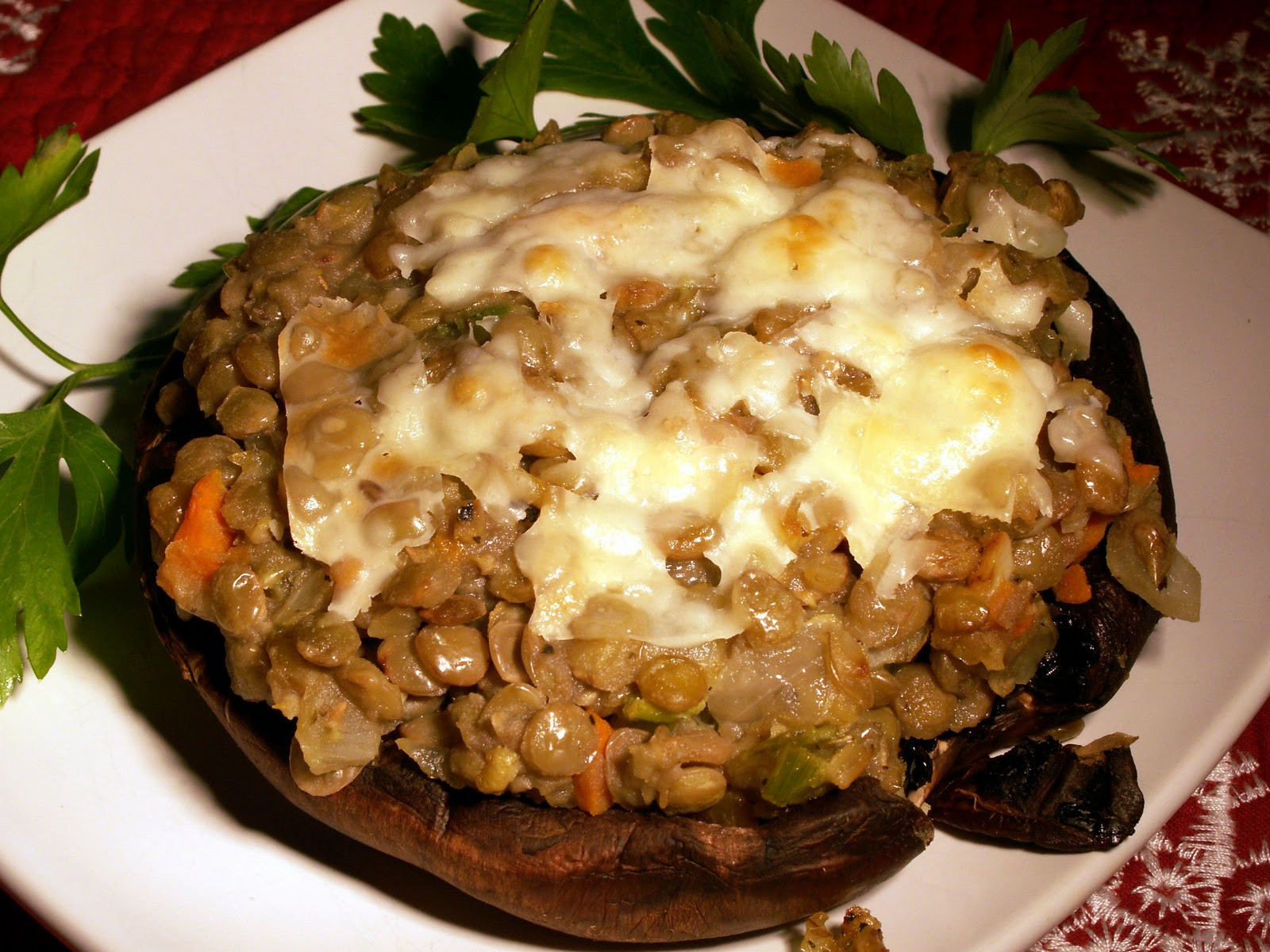 Healthy Stuffed Portobello Mushrooms
 Mom What s For Dinner Healthy Stuffed Portobello Mushrooms