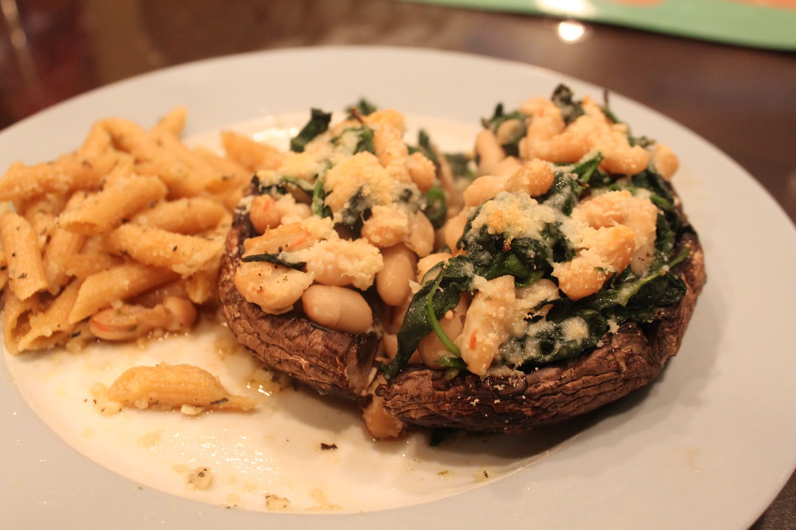 Healthy Stuffed Portobello Mushrooms
 Keeping up with the Kiddos Stuffed Portobello Mushrooms