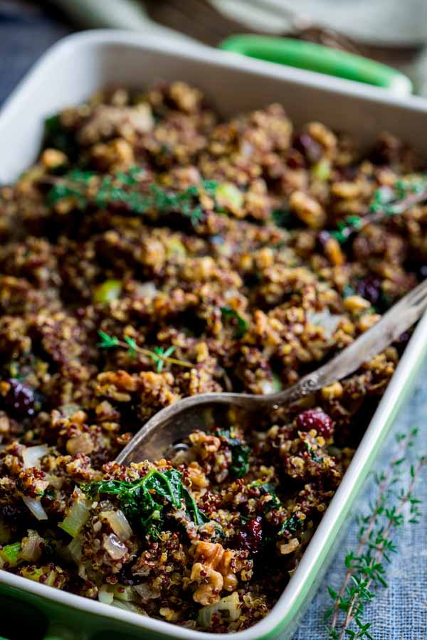 Healthy Stuffing Recipes For Thanksgiving
 easy quinoa stuffing recipe