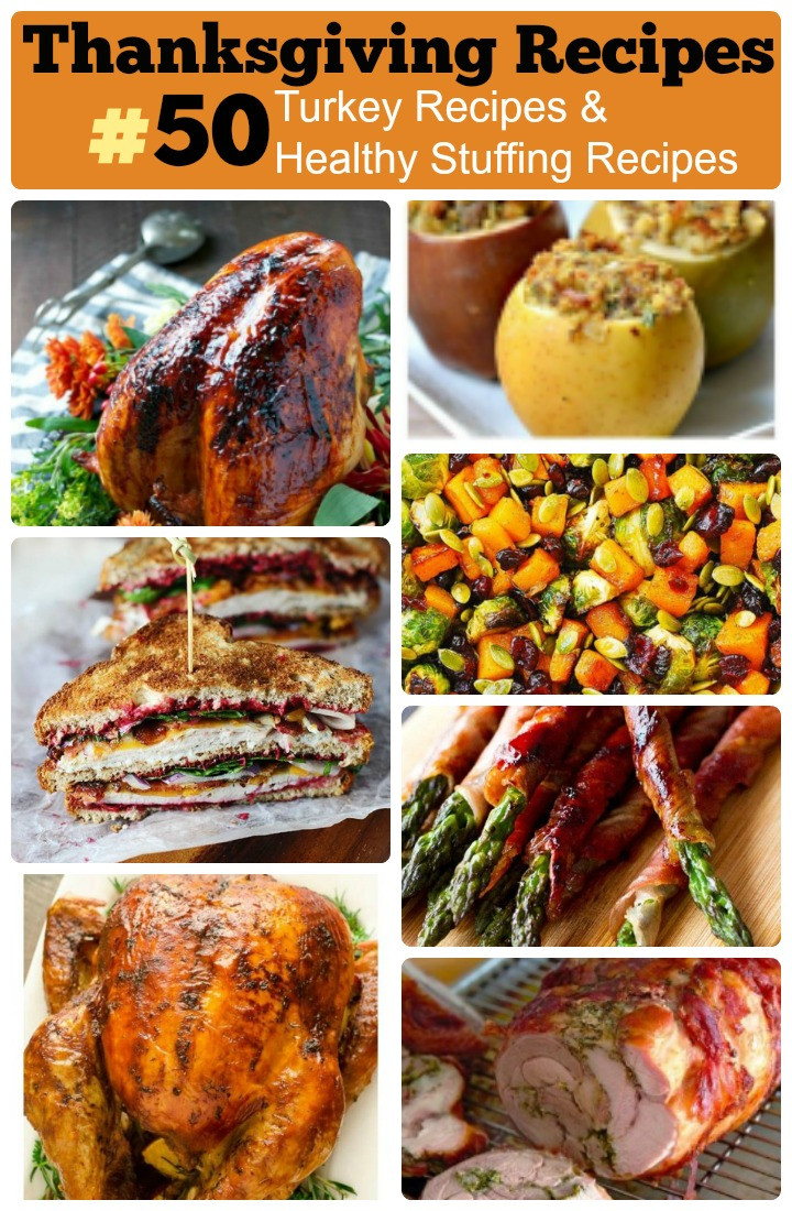 Healthy Stuffing Recipes For Thanksgiving
 50 Thanksgiving Recipes Turkey Recipes Stuffing and