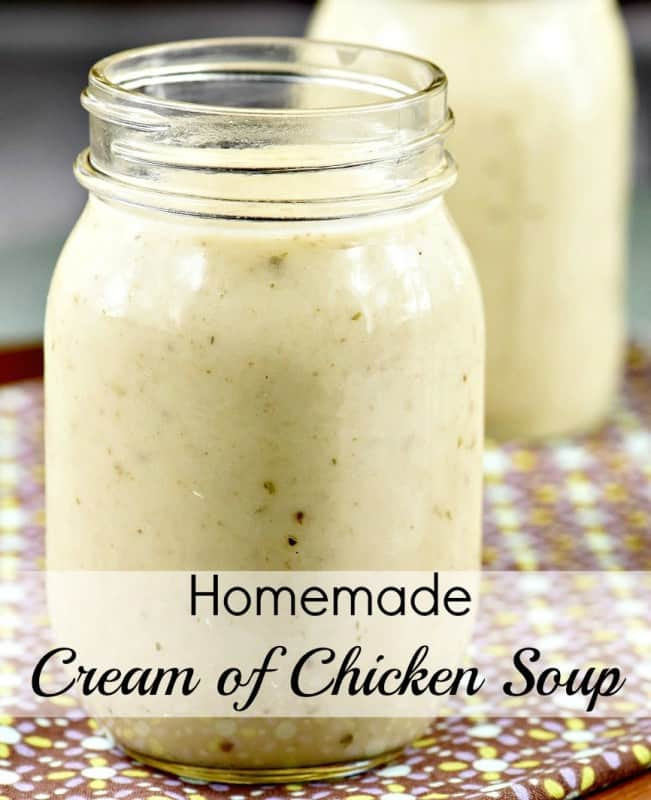 Healthy Substitute For Cream Of Chicken Soup
 Homemade Cream of Chicken Soup Cultured Palate