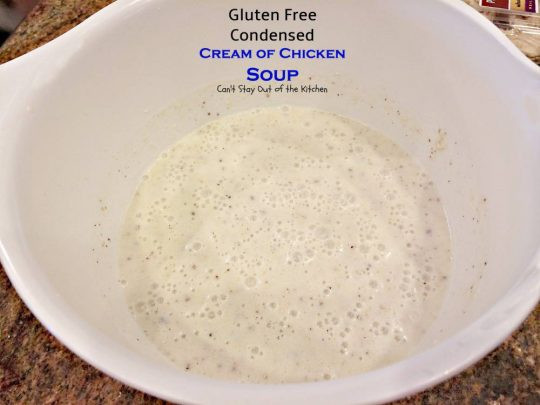 Healthy Substitute For Cream Of Chicken Soup
 Gluten Free Condensed Cream of Chicken Soup Can t Stay