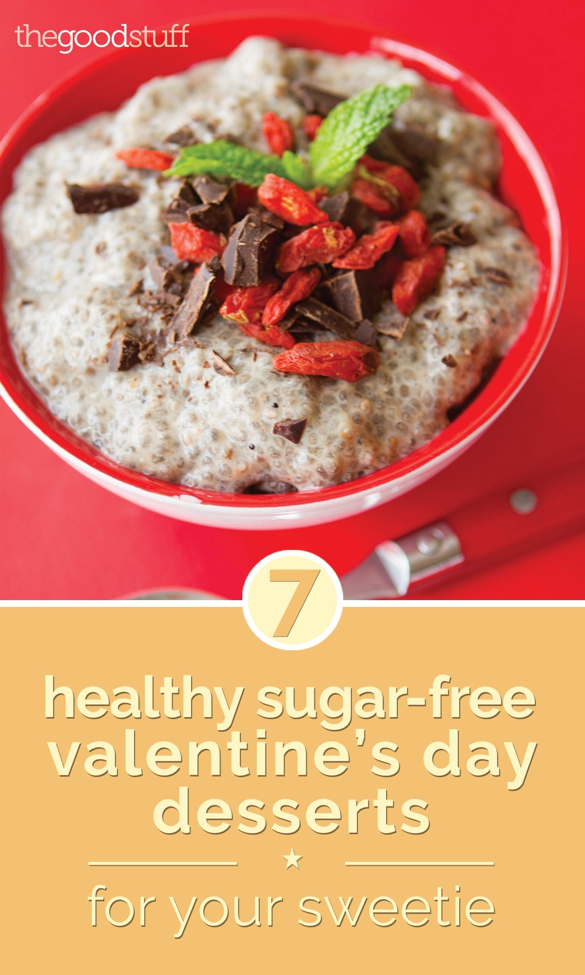Healthy Sugar Free Desserts
 7 Healthy Sugar Free Valentine s Day Desserts for Your