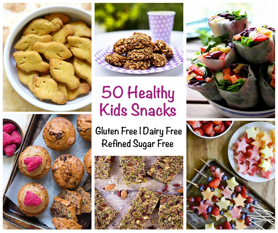 Healthy Sugar Free Snacks
 50 Healthy Snacks for Kids Gluten Free Dairy Free