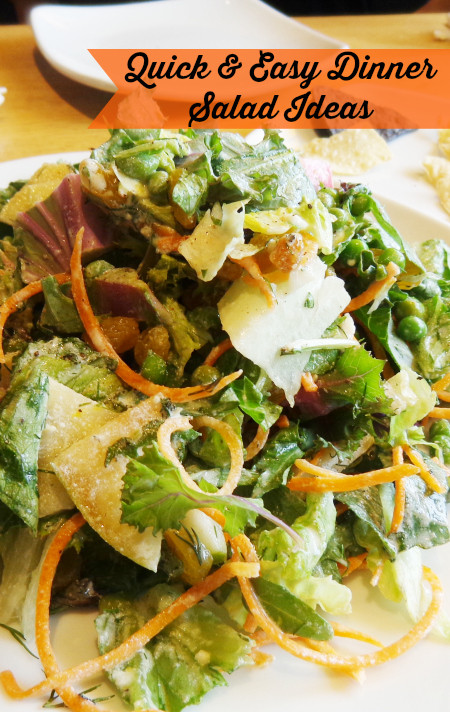 Healthy Summer Dinner
 Salads a Healthy Quick and Easy Summer Dinner