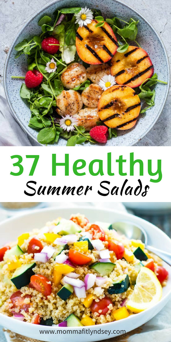 Healthy Summer Dinner Ideas
 37 Healthy Summer Salad Recipes & Ideas Momma Fit Lyndsey