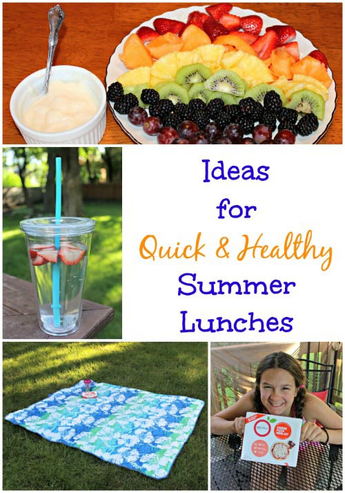 Healthy Summer Lunches
 Making Lunches Easy & Healthy this Summer Edventures