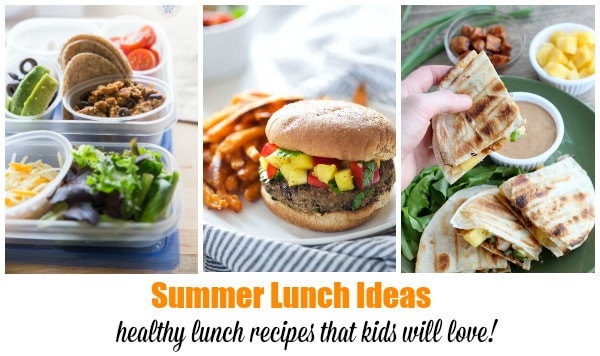 Healthy Summer Lunches
 15 Easy and Fresh Summer Lunch Ideas