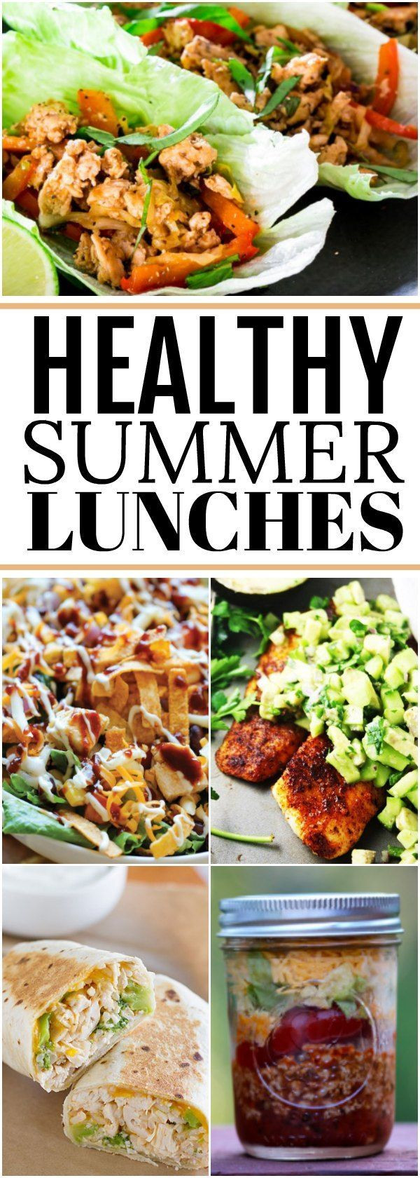 Healthy Summer Lunches
 Best 25 Summer lunch recipes ideas on Pinterest