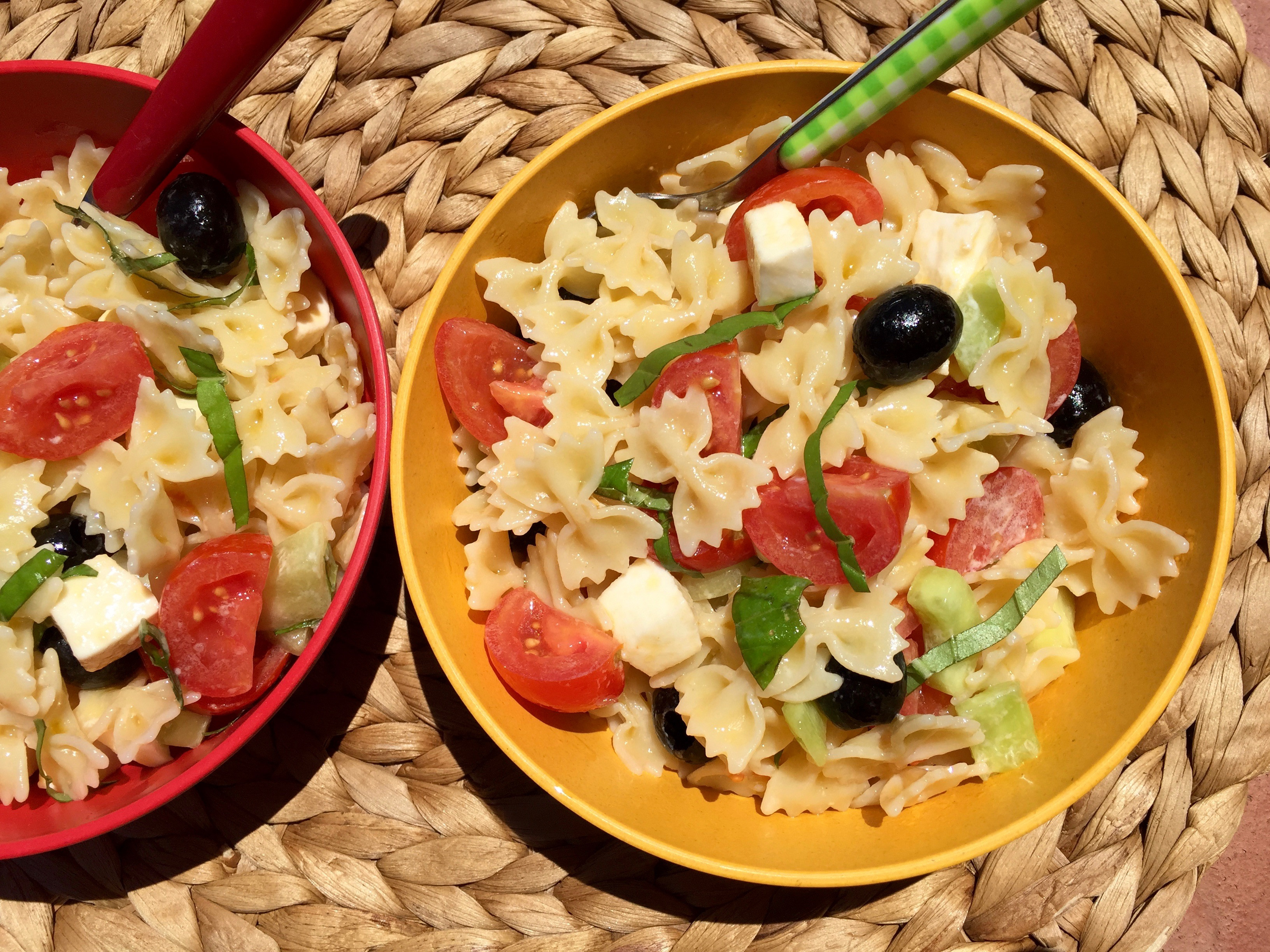 Healthy Summer Salads
 Healthy Summer Pasta Salad Bites for Foo s