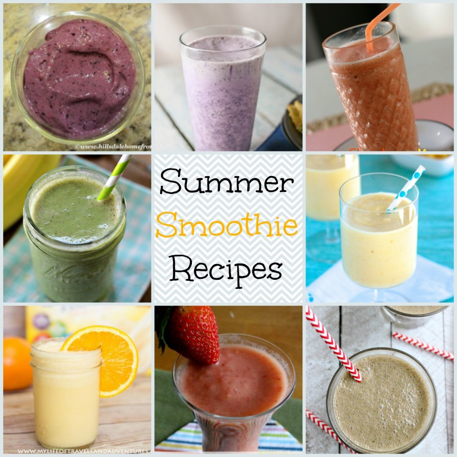 Healthy Summer Smoothies
 Summer Smoothie Recipes Family Fun Journal