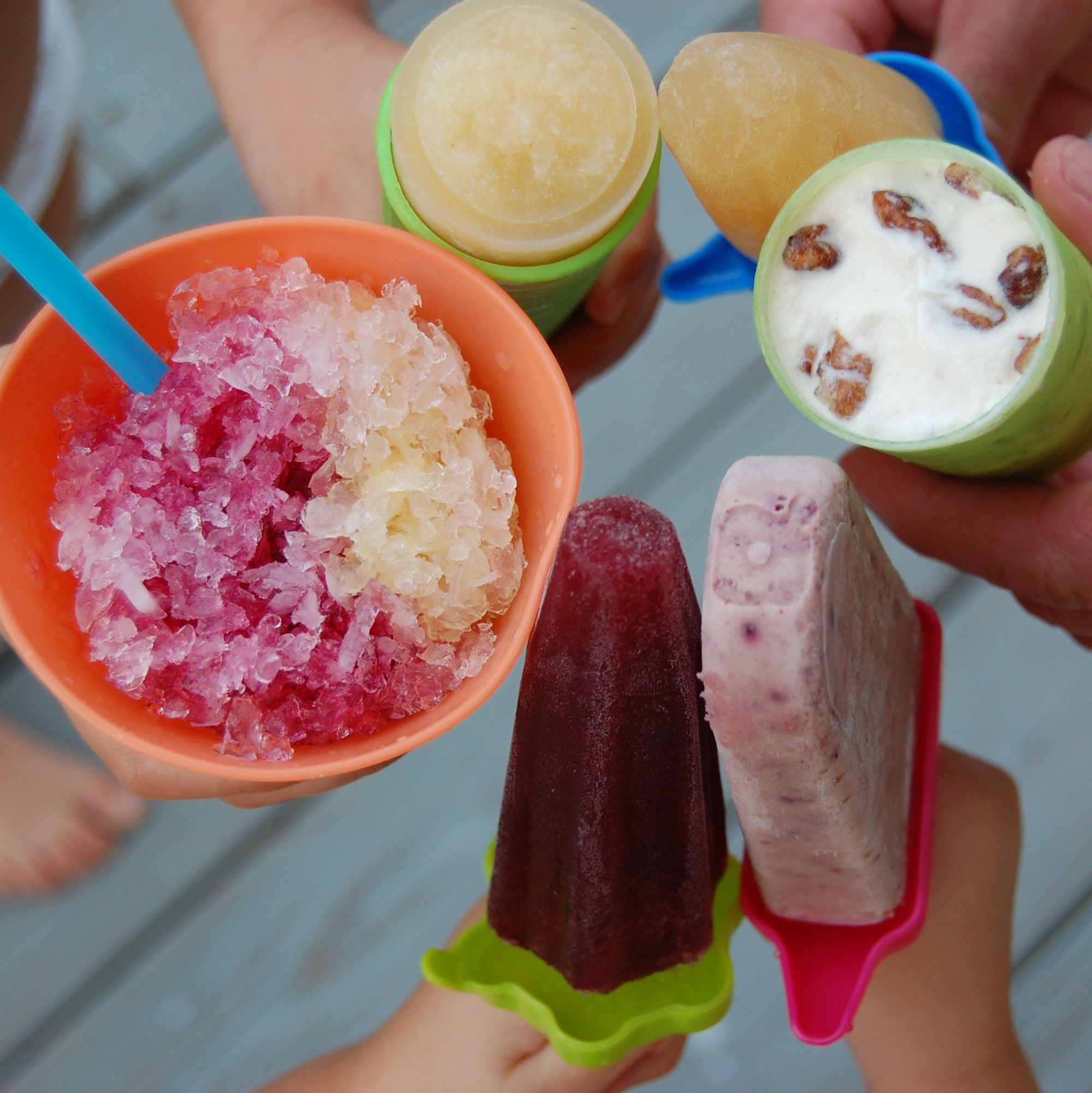 Healthy Summer Snacks
 Make easy summer treats for the kids using smoothies