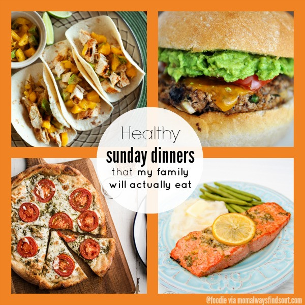 Healthy Sunday Dinner Ideas
 Healthy Dinner Recipes Collection